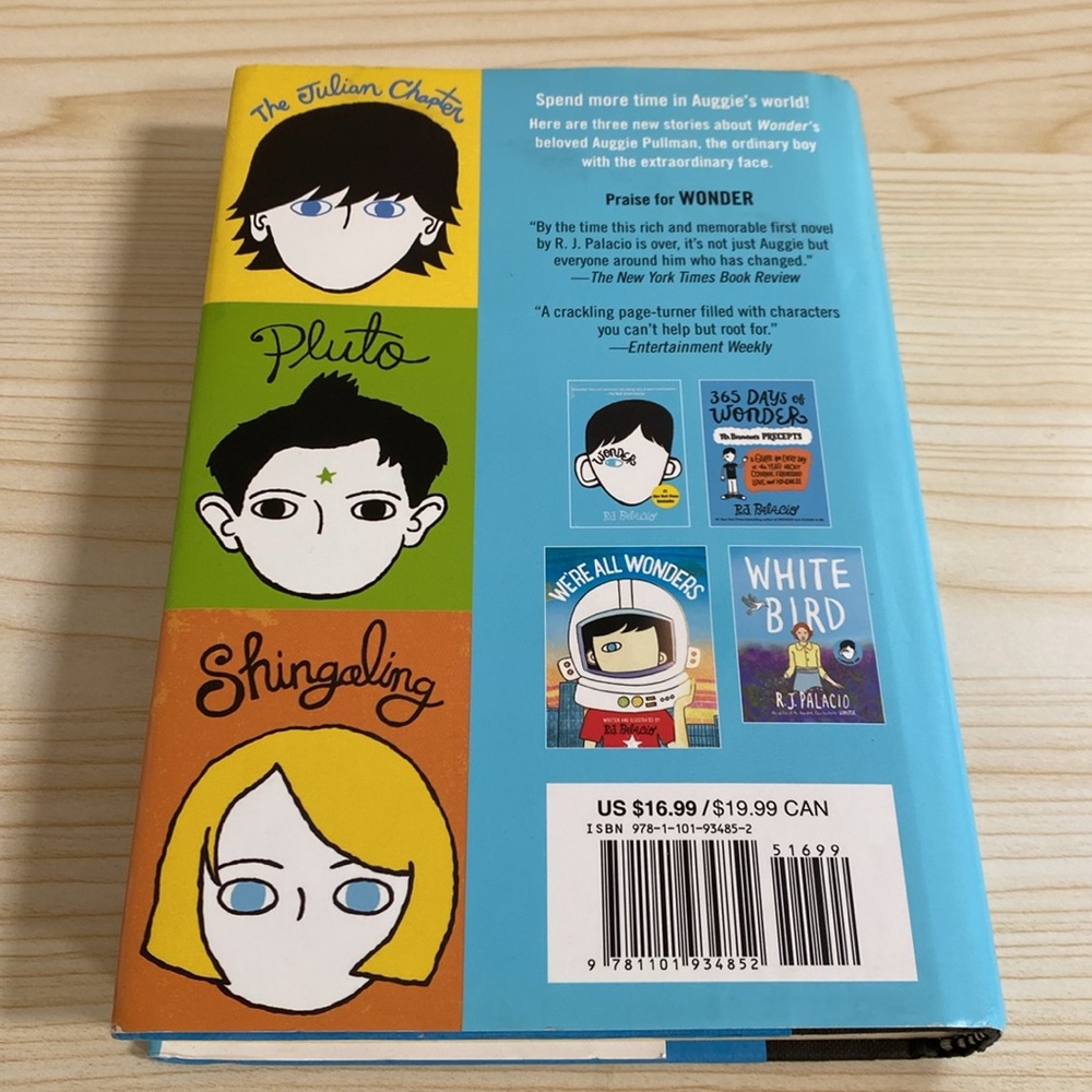 Auggie & Me Book by R.J. Palacio - Picture 5 of 7